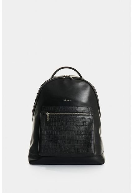 Morral De Cuero Grabado Para Mujer Floral Morral De Cuero Grabado Para Mujer Floral Negro VÉLEZ