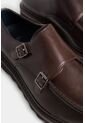 Mocasines Loira De Cuero Para Hombre Silueta Monkstrap Mocasines Loira De Cuero Para Hombre Silueta Monkstrap Cafe 40 Vélez de Vélez