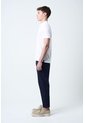 Polo Lucca Manga Corta Para Hombre Texturizada Polo Lucca Manga Corta Para Hombre Texturizada Blanco XL VÉLEZ de Vélez