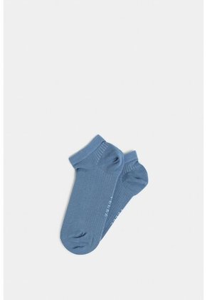 Calcetines Tobilleros Lines 3 De Algodón Para Hombre Detalle Acanalado Calcetines Tobilleros Lines 3 De Algodón Para Hombre Detalle Acanalado Azul Claro XS VÉLEZ