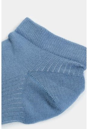 Calcetines Tobilleros Lines 3 De Algodón Para Hombre Detalle Acanalado Calcetines Tobilleros Lines 3 De Algodón Para Hombre Detalle Acanalado Azul Claro XS VÉLEZ