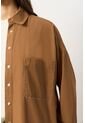 Camisa Manga Larga Oversized Para Mujer Claire Camisa Manga Larga Oversized Para Mujer Claire Miel M VÉLEZ de Vélez