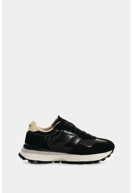Tenis Sahara De Cuero Para Mujer Detalle Folia Tenis Sahara De Cuero Para Mujer Detalle Folia Negro 35 VÉLEZ