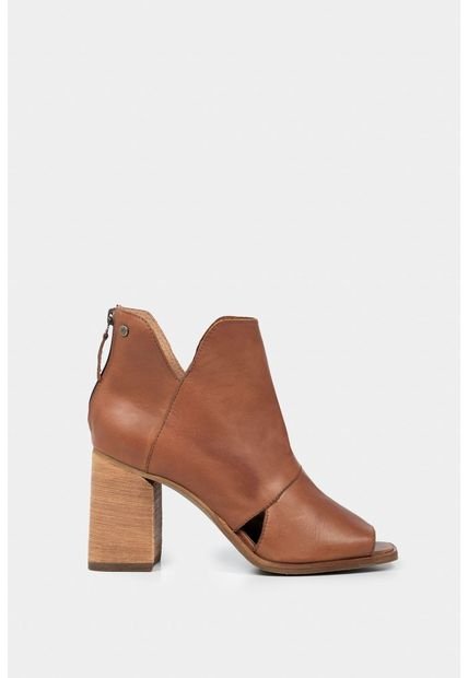 Botines De Cuero Despuntado - Compra Ahora | Dafiti Colombia