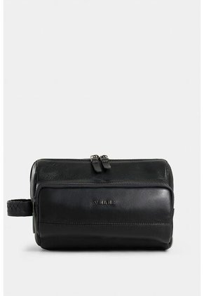 Organizador De Viaje Alessio De Cuero Para Hombre Manija Trenzada Organizador De Viaje Alessio De Cuero Para Hombre Manija Trenzada Negro VÉLEZ