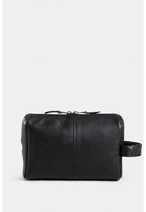 Organizador De Viaje Alessio De Cuero Para Hombre Manija Trenzada Organizador De Viaje Alessio De Cuero Para Hombre Manija Trenzada Negro VÉLEZ