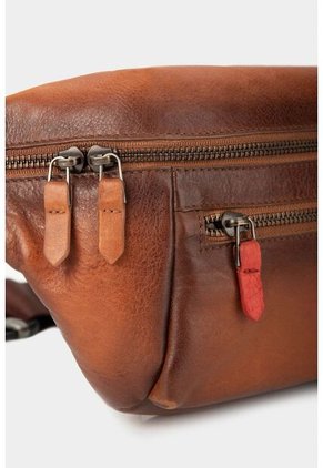 Riñonera Tivoli De Cuero Para Hombre Reata En Nylon Miel Riñonera Tivoli De Cuero Para Hombre Reata En Nylon Miel VÉLEZ