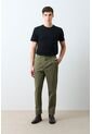 Pantalón Apis En Drill Para Hombre Silueta Baggy Pantalón Apis En Drill Para Hombre Silueta Baggy Verde Oliva 38 VÉLEZ de Vélez
