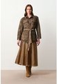 Chaqueta Parka En Gamuza Envejecida Para Mujer Lumbre Chaqueta Parka En Gamuza Envejecida Para Mujer Lumbre Verde Oliva S VÉLEZ de Vélez