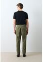 Pantalón Apis En Drill Para Hombre Silueta Baggy Pantalón Apis En Drill Para Hombre Silueta Baggy Verde Oliva 38 VÉLEZ de Vélez