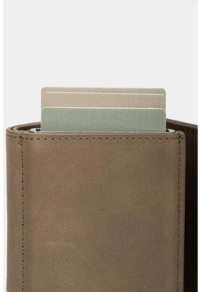 Porta Documentos De Cuero Tecnológico Porta Documentos De Cuero Tecnológico Gris VÉLEZ