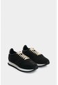Tenis De Cuero Y Textil Para Mujer Flora Tenis De Cuero Y Textil Para Mujer Flora Negro 36 VÉLEZ de Vélez
