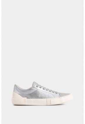 Tenis Torino 2.0 De Cuero Para Hombre Detalle Laminado Tenis Torino 2.0 De Cuero Para Hombre Detalle Laminado Plata 38 VÉLEZ