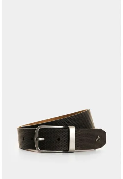 Cinturón Ruka Unifaz En Cuero Para Hombre Cinturón Ruka Unifaz En Cuero Para Hombre Cafe 40 VÉLEZ