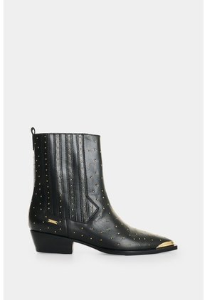 Botas En Cuero Para Mujer Kiwa Botas En Cuero Para Mujer Kiwa Negro 35 VÉLEZ