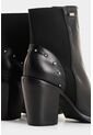 Botines De Cuero Para Mujer Pearl Botines De Cuero Para Mujer Pearl Negro 35 VÉLEZ de Vélez