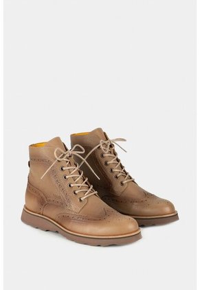 Botas Imperial De Cuero Para Hombre Caña Media Arena Botas Imperial De Cuero Para Hombre Caña Media Arena 43 Vélez