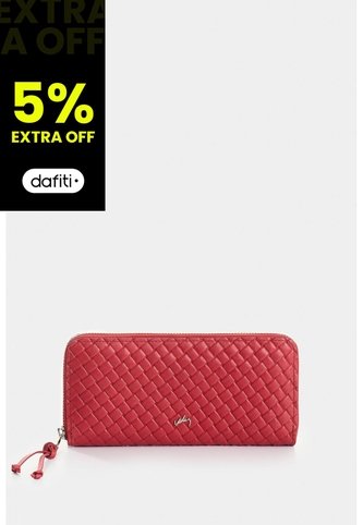 Billetera Porta Chequera De Cuero Para Mujer Astra Billetera Porta Chequera De Cuero Para Mujer Astra Rojo VÉLEZ Vélez