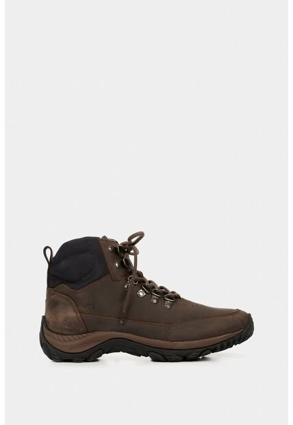 Botas Zimbawe Outdoor De Cuero Rústico Para Hombre Combinadas