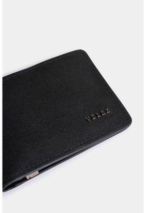 Billetera Yucatán De Cuero Para Hombre Detalle Contraste Billetera Yucatán De Cuero Para Hombre Detalle Contraste Negro Vélez