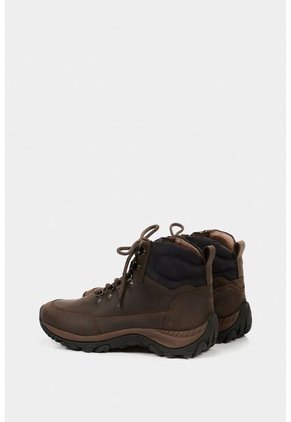 Botas Zimbawe Outdoor De Cuero Rústico Para Hombre Combinadas