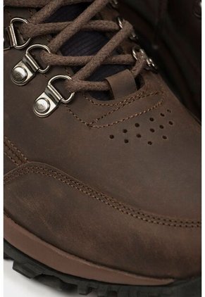 Botas Zimbawe Outdoor De Cuero Rústico Para Hombre Combinadas