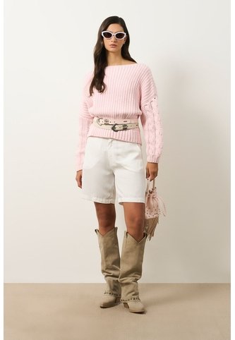 Sweater Para Mujer Icaro Sweater Para Mujer Icaro Natural M VÉLEZ Vélez