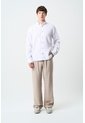 Camisa Manga Larga Semi Fitted Para Hombre Roma Camisa Manga Larga Semi Fitted Para Hombre Roma Blanco XL VÉLEZ de Vélez