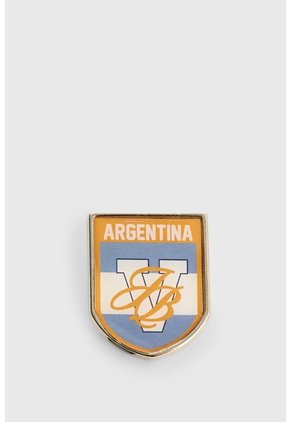 Pin Escudo Con Resina Pin Escudo Con Resina Azul Claro VÉLEZ