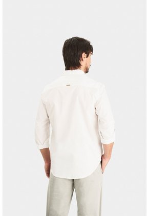 Camisa En Popelina Para Hombre Semifitted Camisa En Popelina Para Hombre Semifitted Blanco S VÉLEZ