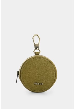 Monedero Baby De Cuero Para Mujer Versátil Monedero Baby De Cuero Para Mujer Versátil Verde Oliva VÉLEZ