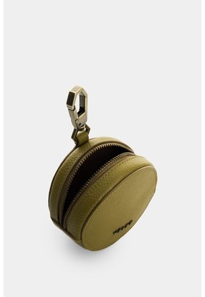 Monedero Baby De Cuero Para Mujer Versátil Monedero Baby De Cuero Para Mujer Versátil Verde Oliva VÉLEZ