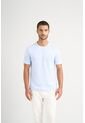 Camiseta Micropima Arizona Para Hombre Semi Ajustada Camiseta Micropima Arizona Para Hombre Semi Ajustada Azul Claro XXL VÉLEZ de Vélez