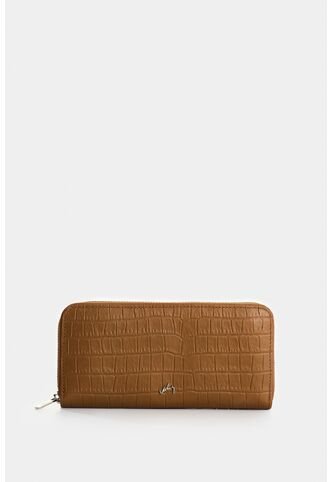 Porta Chequera Tulia De Cuero Para Mujer Con Grabado Porta Chequera Tulia De Cuero Para Mujer Con Grabado Miel VÉLEZ Vélez