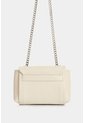 Manos Libres Mini Lili De Cuero Para Mujer Con Cadena Manos Libres Mini Lili De Cuero Para Mujer Con Cadena Blanco VÉLEZ de Vélez