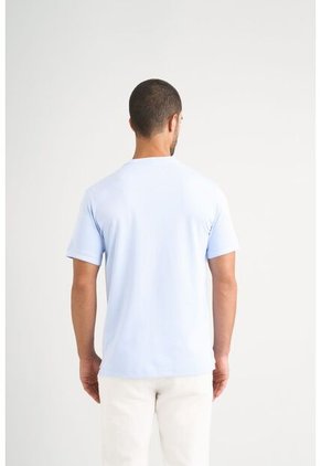 Camiseta Micropima Arizona Para Hombre Semi Ajustada Camiseta Micropima Arizona Para Hombre Semi Ajustada Azul Claro XXL VÉLEZ