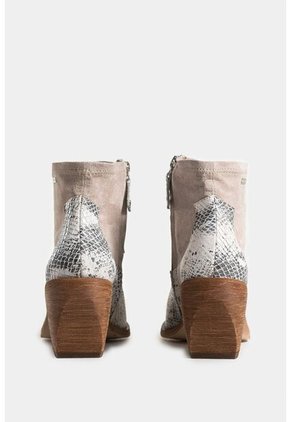 Botines Amanita De Cuero Para Mujer Cortes Gamuza Botines Amanita De Cuero Para Mujer Cortes Gamuza Gris 35 VÉLEZ