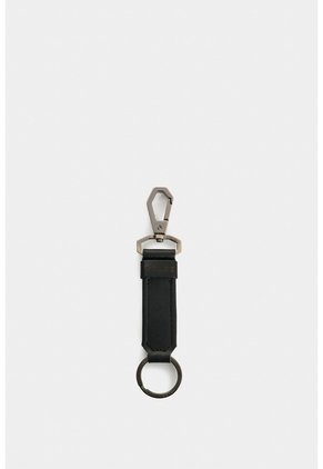 Kit Billetera + Llavero De Cuero Para Hombre Brand 2 Kit Billetera + Llavero De Cuero Para Hombre Brand 2 Negro VÉLEZ