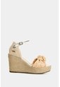 Sandalias Plataforma Amatista De Fibra Natural Para Mujer Con Capellada En Yute Sandalias Plataforma Amatista De Fibra Natural Para Mujer Con Capellada En Yute Blanco 41 VÉLEZ de Vélez