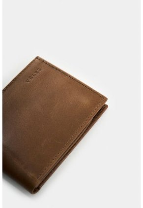 Billetera De Cuero Para Hombre Costuras 3 Billetera De Cuero Para Hombre Costuras 3 Cafe VÉLEZ