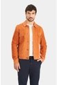 Chaqueta Zambeze De Gamuza Para Hombre Cuello Camisero Chaqueta Zambeze De Gamuza Para Hombre Cuello Camisero Naranja XL VÉLEZ de Vélez