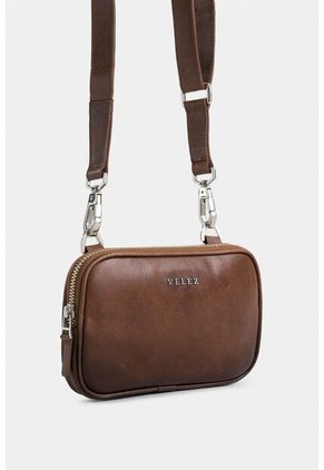 Riñonera Lugano De Cuero Para Hombre Casual Riñonera Lugano De Cuero Para Hombre Casual Miel Vélez