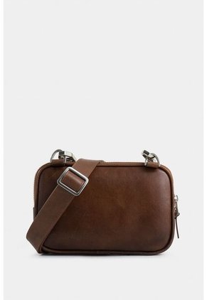 Riñonera Lugano De Cuero Para Hombre Casual Riñonera Lugano De Cuero Para Hombre Casual Miel Vélez