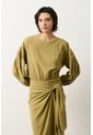 Vestido Antay Silueta Wrap Para Mujer Vestido Antay Silueta Wrap Para Mujer Verde Oliva 12 VÉLEZ de Vélez