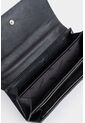 Porta Chequera Kauai De Cuero Pelo Para Mujer Corte Hexagonal Porta Chequera Kauai De Cuero Pelo Para Mujer Corte Hexagonal Negro VÉLEZ de Vélez