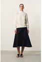 Sweater Oversized Tejido En Algodón Para Mujer Cuma Sweater Oversized Tejido En Algodón Para Mujer Cuma Crema XS VÉLEZ de Vélez