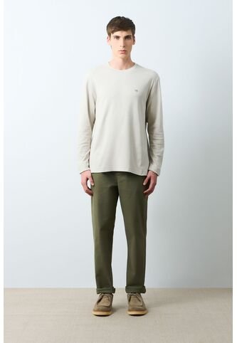 Camiseta Tejida Manga Larga Para Hombre Sabina Camiseta Tejida Manga Larga Para Hombre Sabina Arena L VÉLEZ Vélez