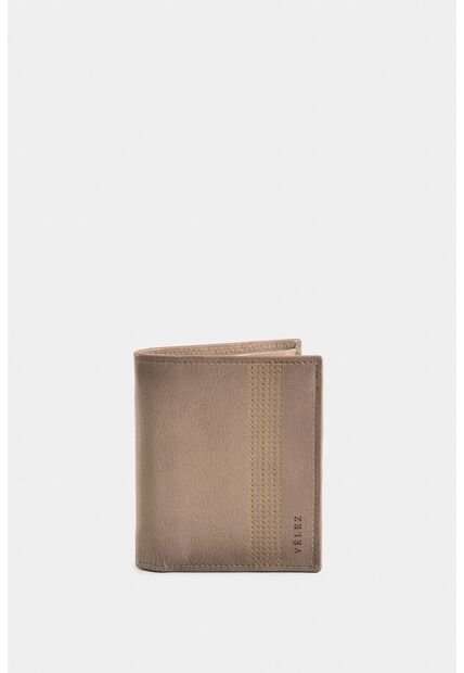 Billetera Khalid De Cuero Para Hombre Costuras Decorativas Billetera Khalid De Cuero Para Hombre Costuras Decorativas Arena Vélez