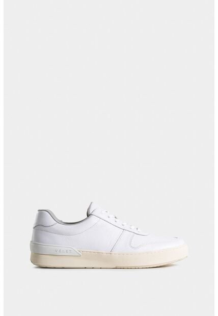 Tenis Whited 2 De Cuero Para Hombre Cordón Encerado Tenis Whited 2 De Cuero Para Hombre Cordón Encerado Blanco 44 VÉLEZ