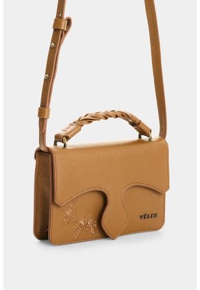 Manos Libres Mini Garniel En Cuero Para Mujer Manos Libres Mini Garniel En Cuero Para Mujer Miel VÉLEZ